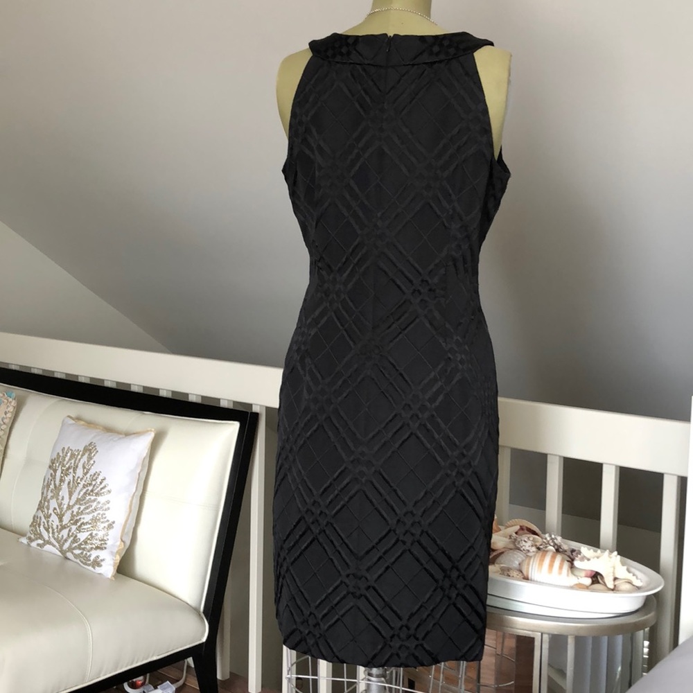 Evan-Picone black cocktail dress - Picture 3 of 9
